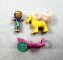Polly Pocket - Bluebird Toys 1995 - Palomino Pony (Pony Parade) Occasion