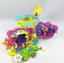 Polly Pocket - Mattel #54291 2001 - Petal Playhouse (loose)