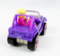 Polly Pocket - Mattel Hotwheels (2007) - #10 Polly en Jeep mauve (occasion)