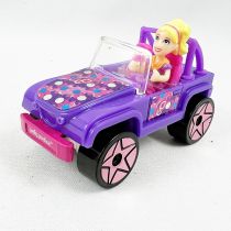 Polly Pocket - Mattel Hotwheels (2007) - #10 Polly in mallow Jeep (loose)