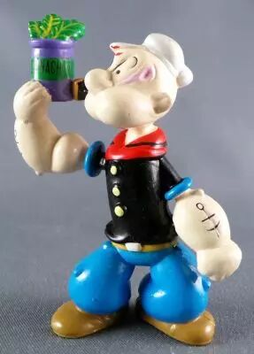 Popeye -  Figurine PVC Artoy - Popeye avec Epinards