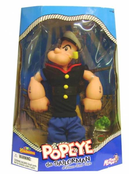 popeye action figure mezco