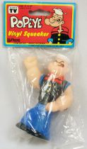 Popeye - 5\'\' vinyl squeaker figure - Playmakers 1984 - Mint in baggie