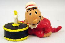 Popeye - Comic Spain PVC figure - Sweet Pea with cake
