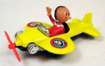 Popeye - Corgi Junior Diecast Vehicle with figure - Olive Oyl on plane