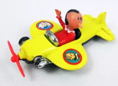 Popeye - Corgi Junior Diecast Vehicle with figure - Olive Oyl on plane