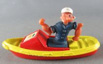 Popeye - Corgi Junior Ref. 67 - Figurine & Véhicule Diecast  - Popeye en bateau