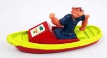 Popeye - Corgi Junior Ref 67 Diecast Vehicle with figure - Popeye on boat