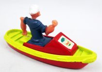 Popeye - Corgi Junior Ref 67 Diecast Vehicle with figure - Popeye on boat