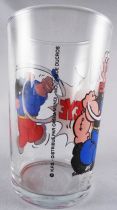 Popeye - Ducros Mustard Glass - Popeye & Bluto
