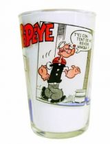Popeye - Ducros mustard glass - Popeye & Swee\'Pea