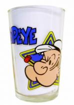 Popeye - Ducros mustard glass - Popeye, Olive Oyl, Bluto & J. Wellington Wimpy