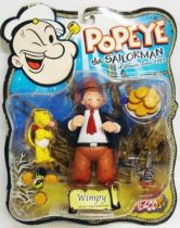 Popeye - Figurine articulée 14cm - Wimpy / Gontran - Mezco