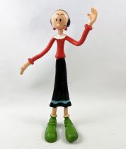 Popeye - Figurine flexible 17cm - Olive Oyl - King Features Industria (Bresil)