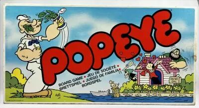 Popeye - Jeu de Plateau (Board Game) - Parker (Miro-Meccano) 1983