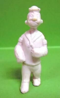 Lot De Figurines Anciennes MIR – Popeye Monochrome – Vintage Collection