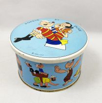 Popeye & Olive - Tin Candy Box - Brochet 1966