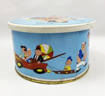 Popeye & Olive - Tin Candy Box - Brochet 1966