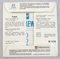 Popeye - View-Master (GAF) - Pochette de 3 disques (21 images stéréo) et Livret