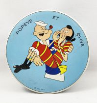 Popeye et Olive - Boite à Bonbons en Métal - Brochet 1966