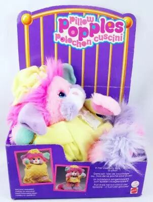 Poupée Mattel Pompom Popples – Vintage – Neuve En Boîte