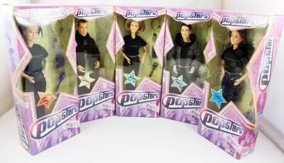 Popstars - Set of 5 Collectible dolls 30cm - Hear\'Say : Kimberley, Suzanne, Myleene, Danny, No�l-John