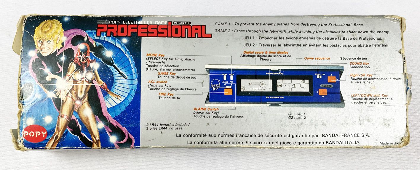 Popy Electronics Game Animest - Handheld Game - ''Cobra