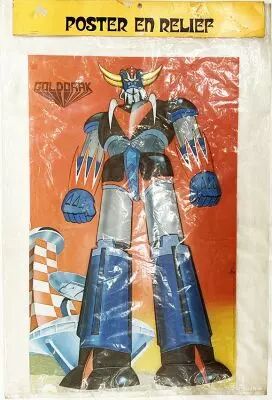 Poster en relief Goldorak - Editions & Techiques Toei Dynamic Pictural - 1978