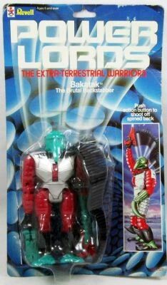 Power Lords - Revell Ceji - Bakatak Le Poignardeur D�loyal (Blister USA) - Early sample prototype vacuform bubble