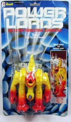 Power Lords - Revell Ceji - Tork La Terreur Tournante (Blister Revell USA) - Early sample prototype vacuform bubb