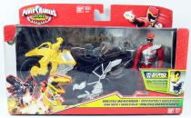 Power Rangers Dino Charge - Moto Raptor & Ranger Rouge
