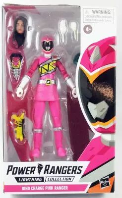Power Rangers Lightning Collection - Dino Charge Pink Ranger - Figurine 16cm Hasbro