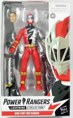 Power Rangers Lightning Collection - Dino Fury Red Ranger - Figurine 16cm Hasbro