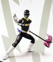 Power Rangers Lightning Collection - In Space Black Ranger - Figurine 16cm Hasbro