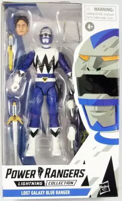 Power Rangers Lightning Collection - Lost Galaxy Blue Ranger - Figurine 16cm Hasbro