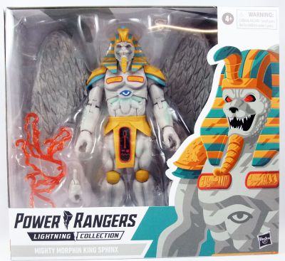 Power Rangers Lightning Collection Mighty Morphin King Sphinx 8" Action Figure 