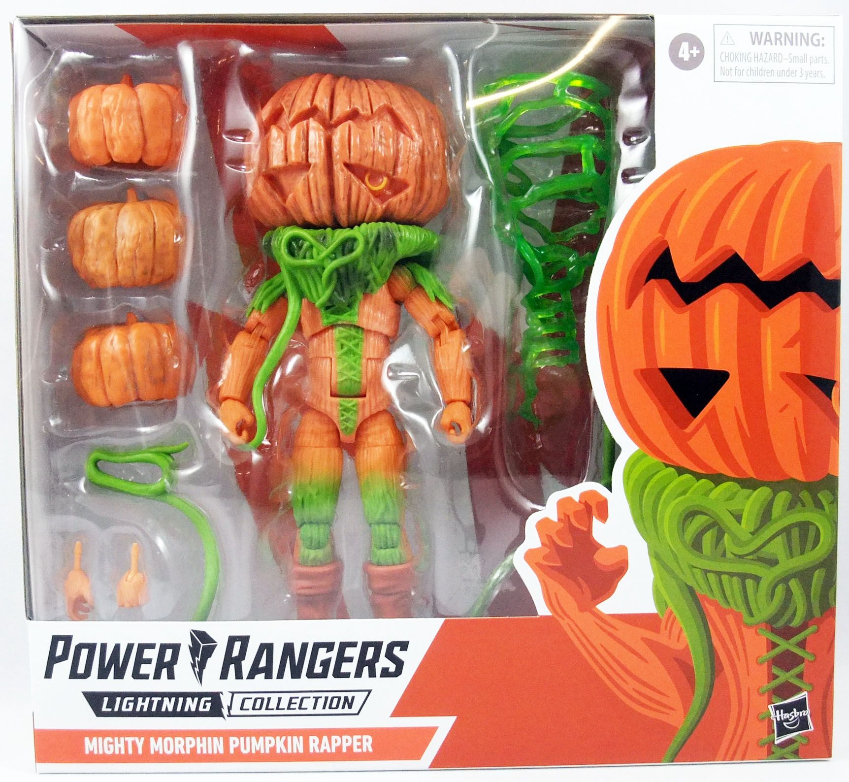 Power Rangers Lightning Collection - Mighty Morphin Pumpkin Rapper - Hasbro  7