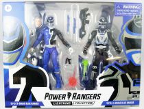 Power Rangers Lightning Collection - S.P.D. B-Squad Blue Ranger & S.P.D. A-Squad Blue Ranger - Figurines 16cm Hasbro