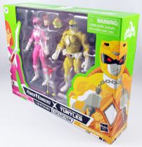 Power Rangers Lightning Collection - TMNT Morphed April O\'Neil & Michelangelo - Figurines 16cm Hasbro