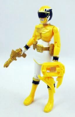Power Rangers Megaforce - Yellow Ranger (loose)