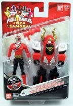 Power Rangers Super Samurai - Bull Megazord Armour & Mega Ranger Red