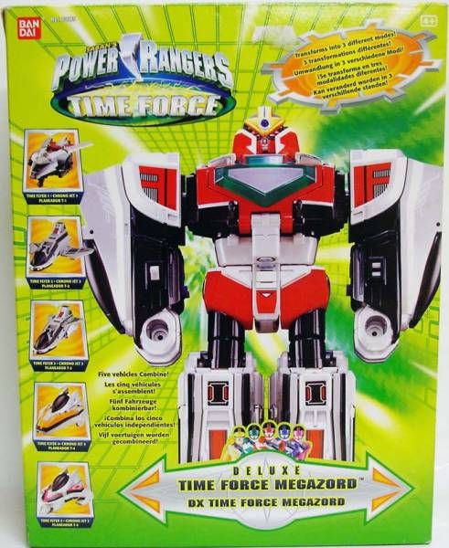 Time force megazord toy 2025