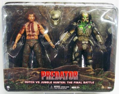 NECA Predator Dutch vs. Jungle Hunter Exclusive 7 Action