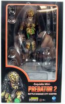 Predator 2 - Hiya Toys - Battle Damage City Hunter - 1/18 scale \ Exquisite Mini\  figure