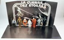 Pr&eacute;sentoir La Guerre des Etoiles (Meccano) / Star Wars Display Stand + Proof Cards \ Chiquetaba\  (Reproduction)