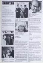 Primetime TV Magazine #9 Winter 1984/85 - Danger Man Man & Girls from U.N.C.L.E. Max la Menace Mission Impossible The Wild Wild 