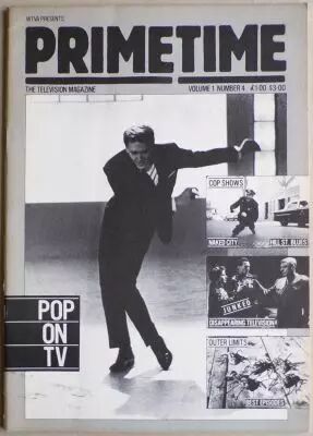 Primetime TV Magazine N�4 Automne 1982 - Pop on TV Naked City Hill St. Blues Outer Limits