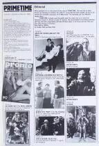 Primetime TV Magazine N&deg;4 Automne 1982 - Pop on TV Naked City Hill St. Blues Outer Limits