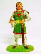 Prince Vailant - Elastolin/Ougen - Knight Gawain (green outfit) (ref  8802)