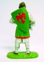 Prince Vailant - Elastolin/Ougen - Knight Gawain (green outfit) (ref  8802)